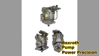 قوة الدقة للمضخة الهيدروليكية Rexroth A10VSO